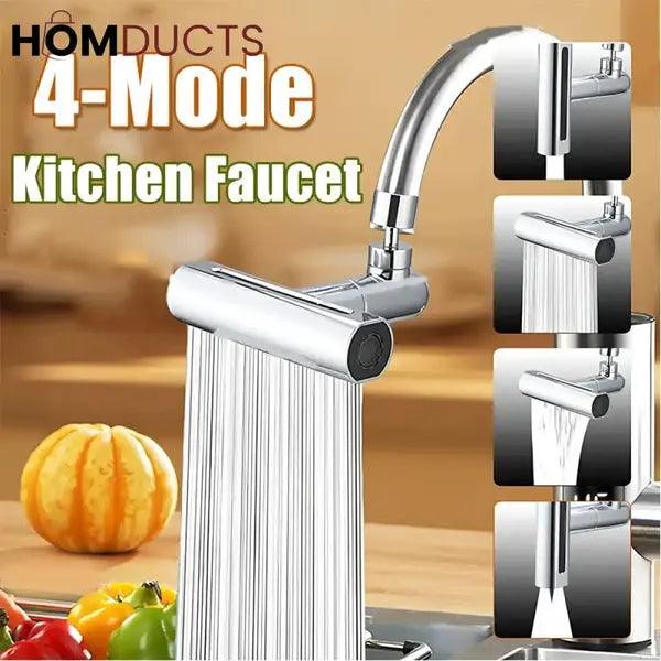 4-Mode Kitchen Faucet