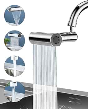 4-Mode Kitchen Faucet