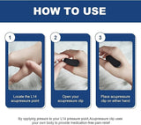 Sugar Control LI4 Acupressure Point Clip