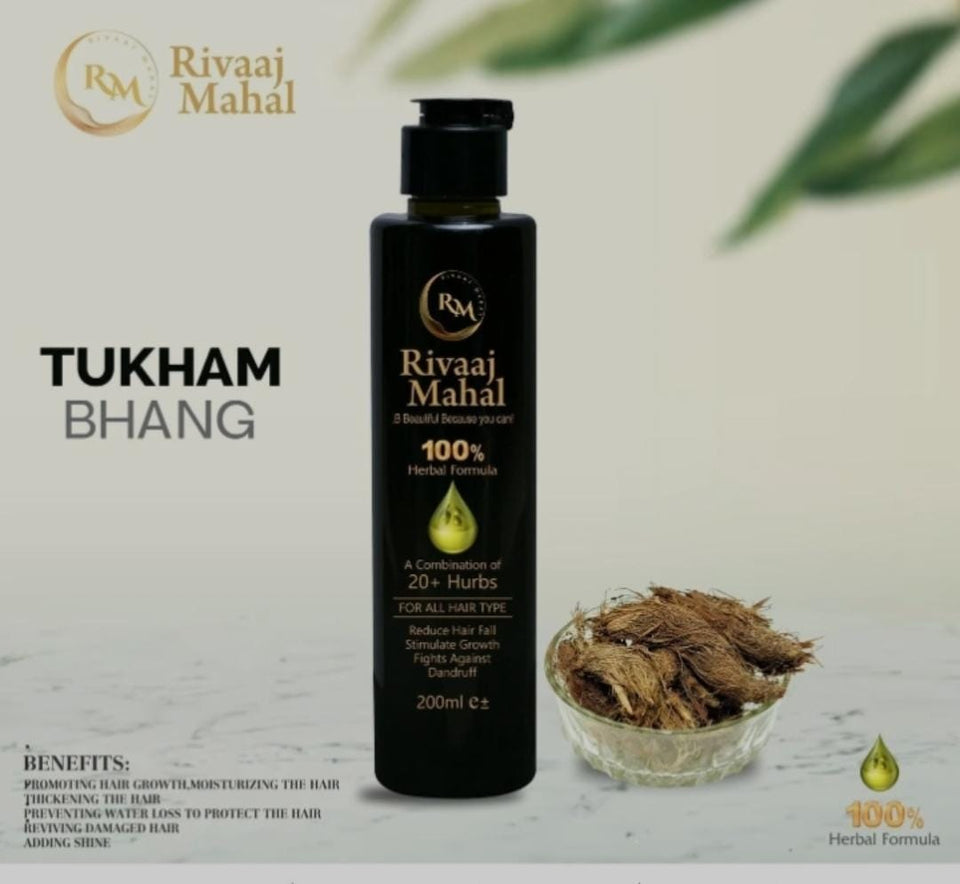 Rivaaj Hair Oil Hair Food Organic Hair Problem Solution 200ml