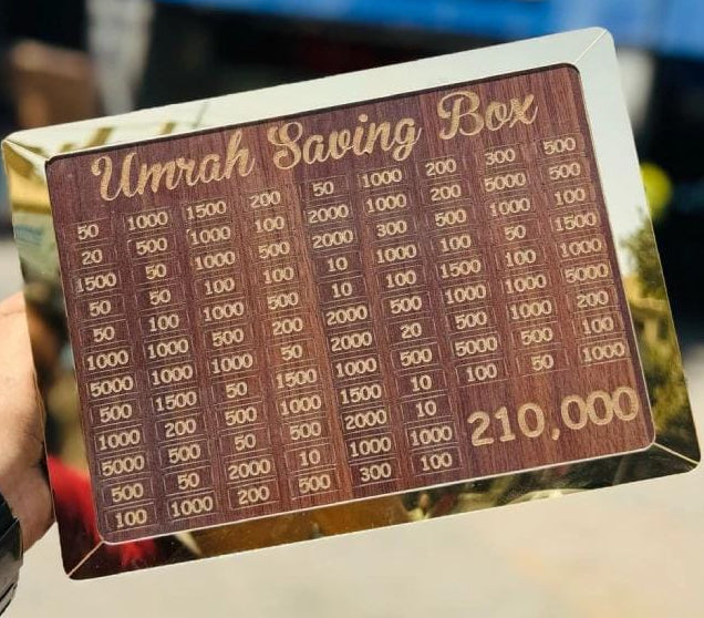 Urbayne™ – Umrah Saving Box