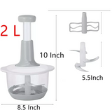 Manual Hand Push Chopper