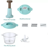 Manual Hand Push Chopper